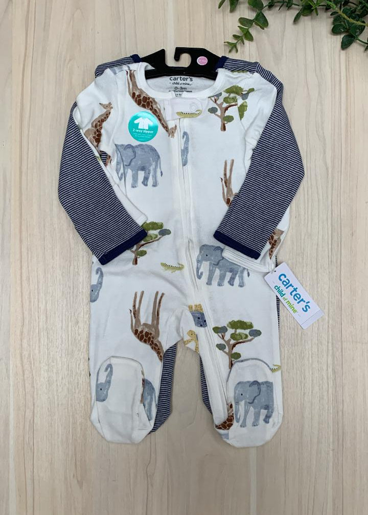 Set de pijamitas de elefantes