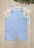 Overall + Camiseta Conejito