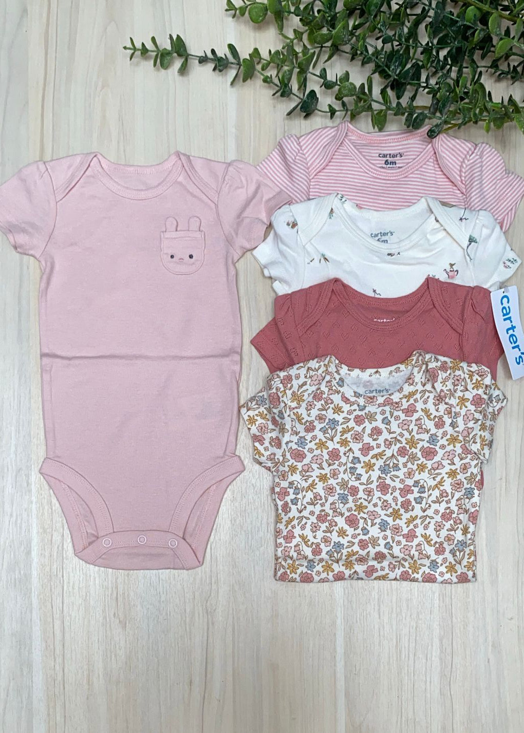 Set de 5 piezas Conejito y flores