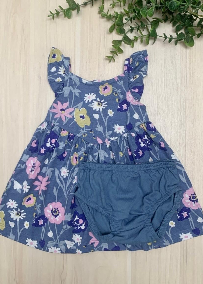 Vestido con cubre pañal