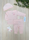 Set de recibimiento rosa