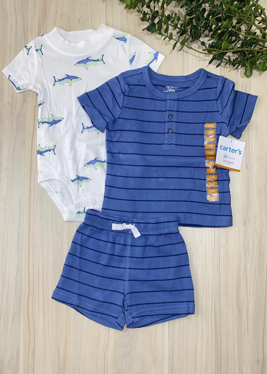 Set de 3 piezas delfines