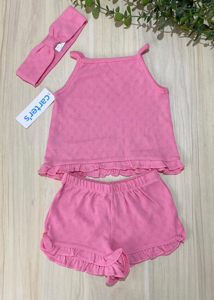 Conjunto de corazones incluye cintillo