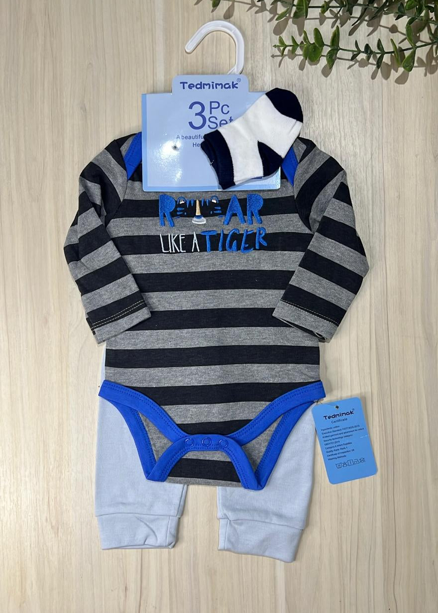 Conjunto Tiger Incluye Medias