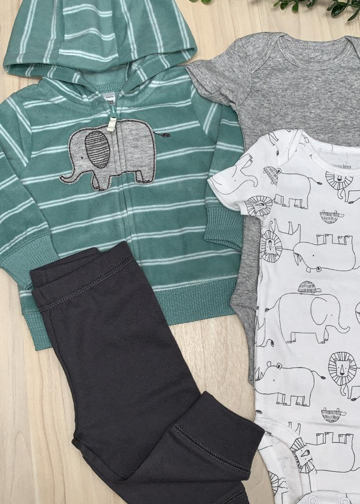 Set Elefante 4 piezas