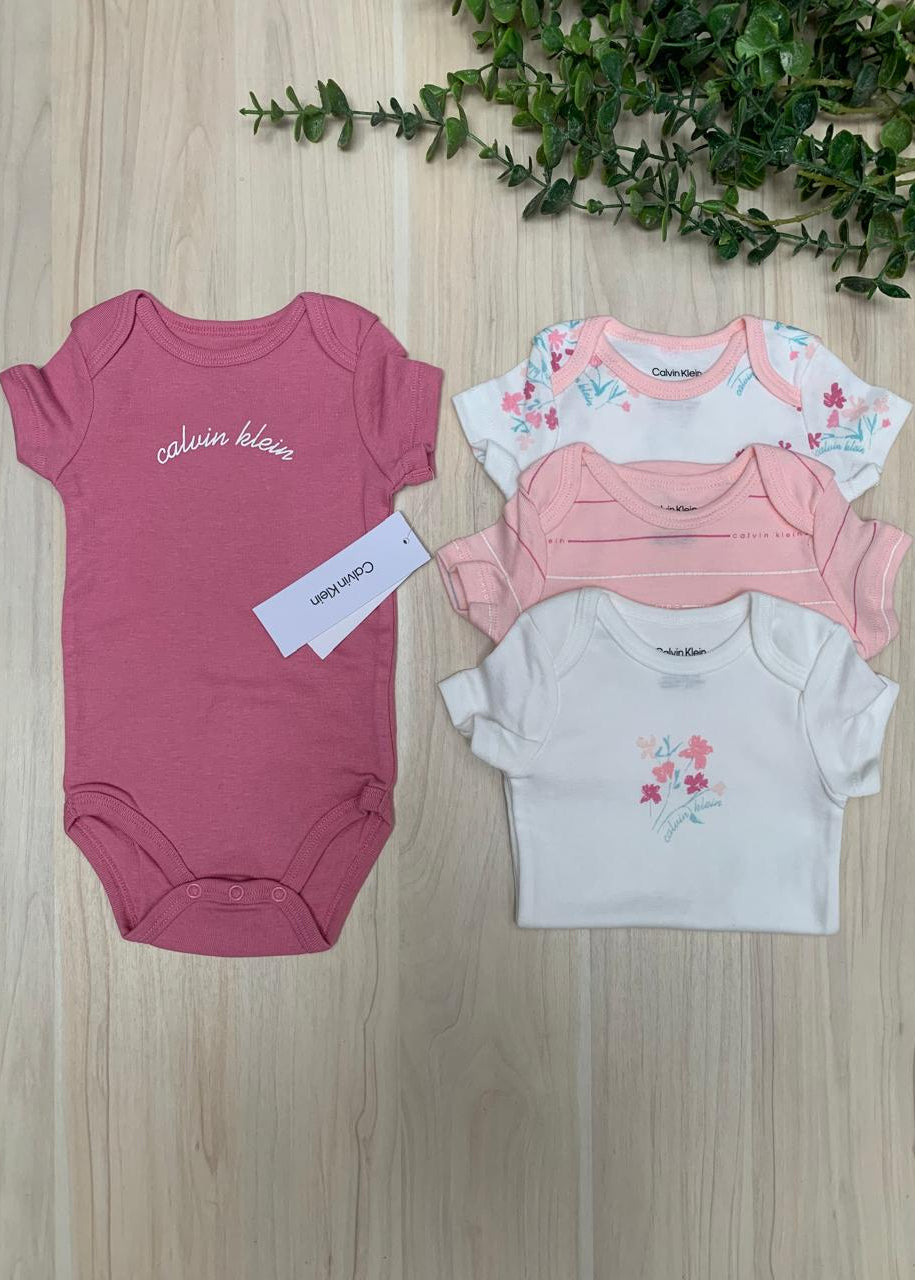 Set CK rosa 4 piezas