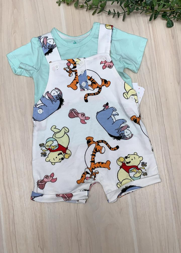 Overall + Camiseta Winnie The Pooh