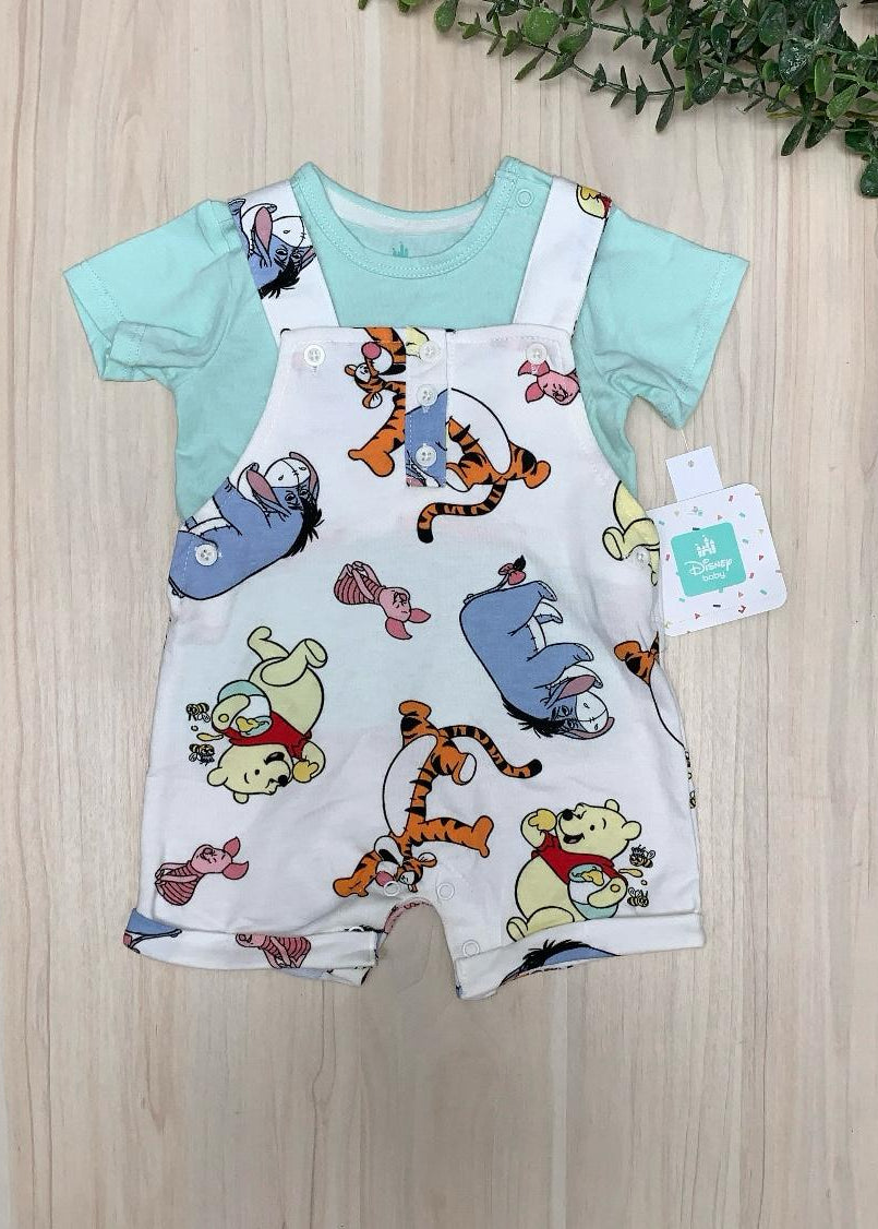 Overall + Camiseta Winnie The Pooh