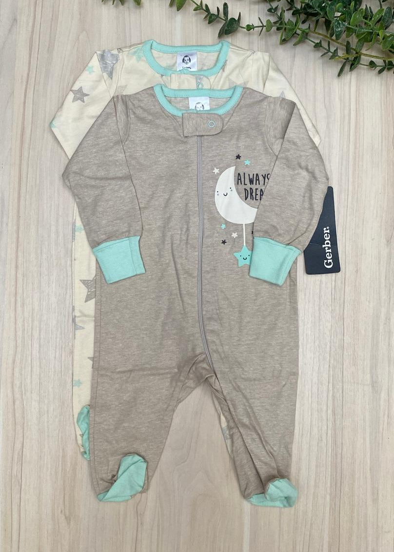 Set de pijamitas Luna y estrellas