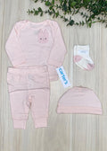 Set de recibimiento rosa