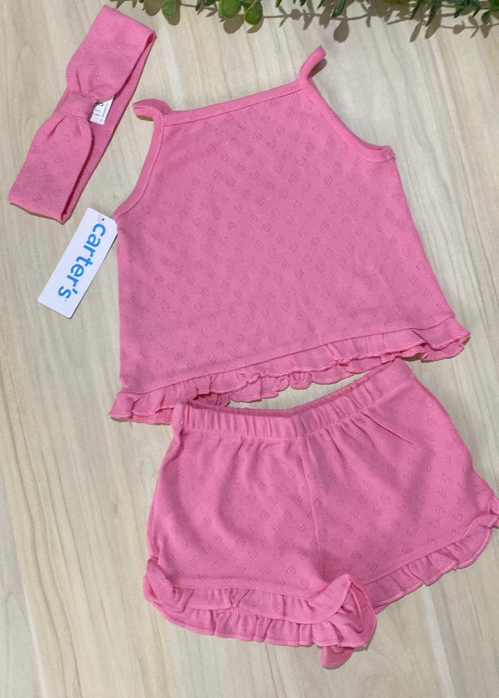 Conjunto de corazones incluye cintillo