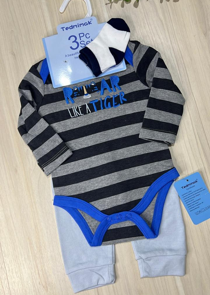 Conjunto Tiger Incluye Medias